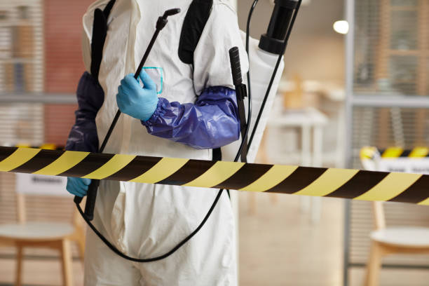 Professional Biohazard technician working in Dorr, MI